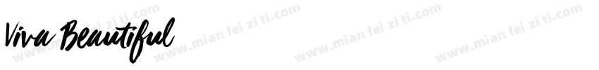 Viva Beautiful字体转换